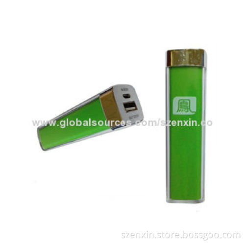 New lipstick 4,000mAh mobile power bankNew